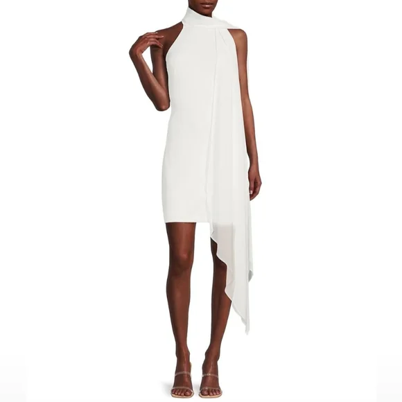 black and white slip dress GLORIA SLIP DRESS POLKA DOT main image 1